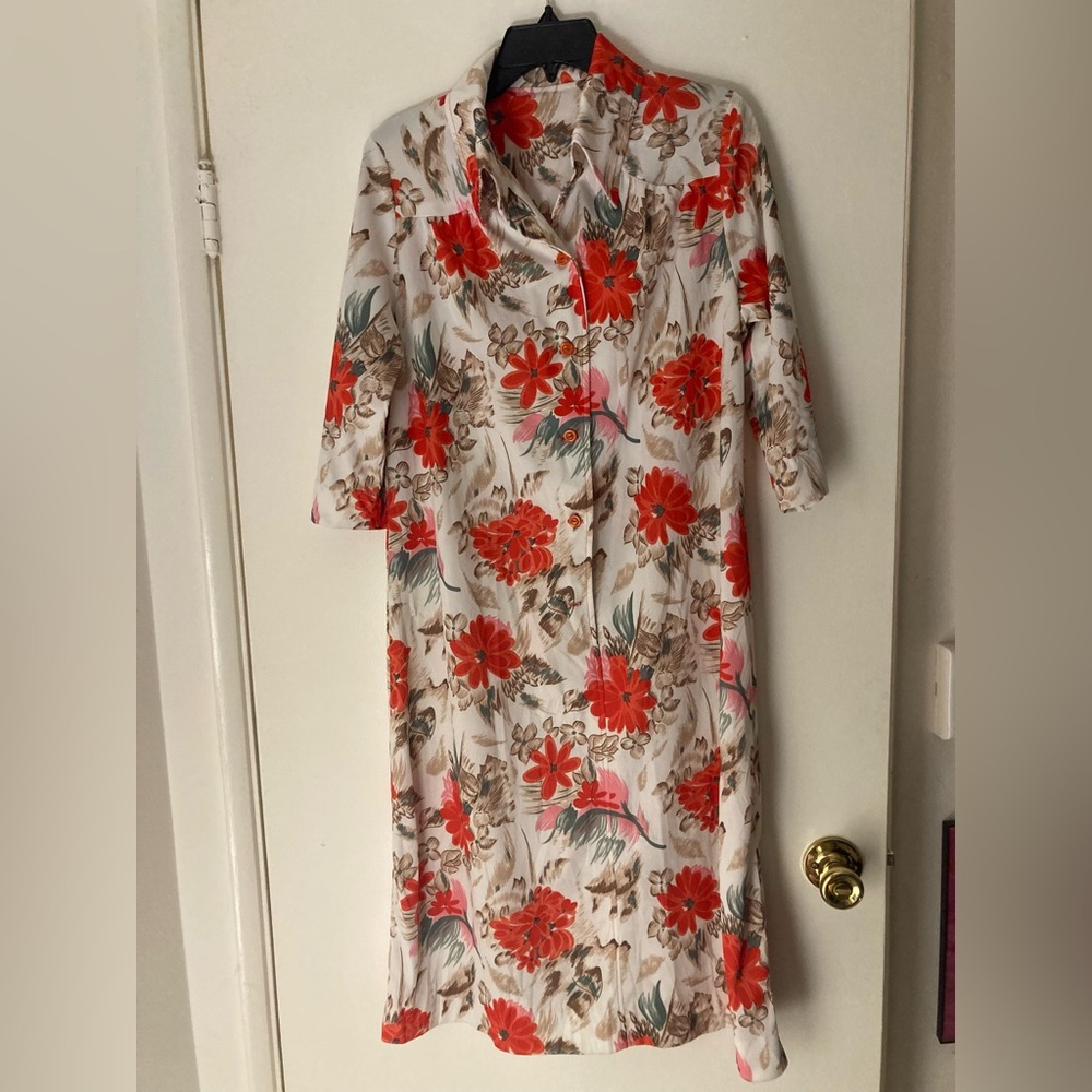 Vintage Tiki Housedress
